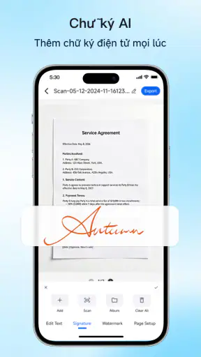 AIDO PDF Scanner - AI Scan OCR screenshot