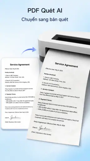 AIDO PDF Scanner - AI Scan OCR screenshot