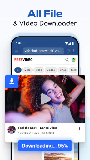 All File & Video Downloader screenshot