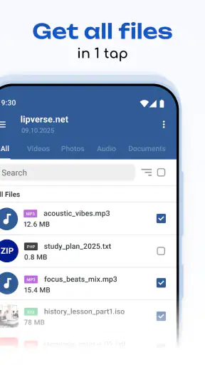 All File & Video Downloader screenshot