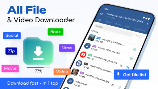 All File & Video Downloader screenshot
