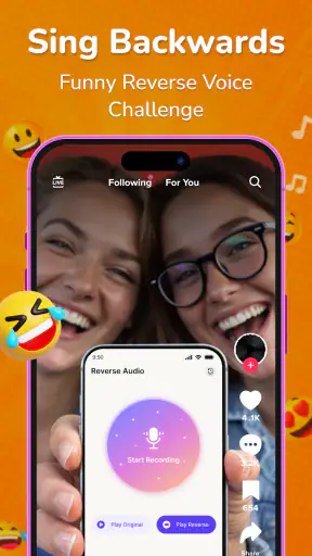 Âm thanh đảo ngược: Hát ngược screenshot