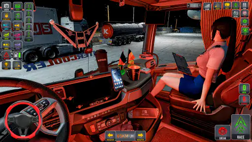 American Truck Cargo Games Sim screenshot