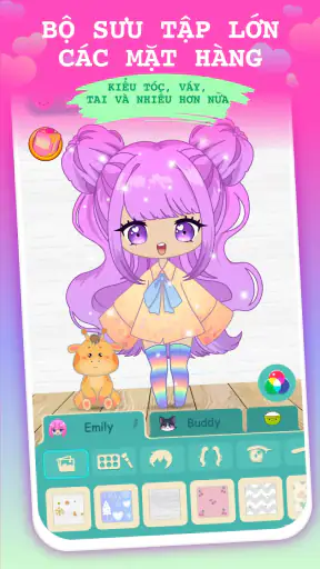 Ăn mặc Trò chơi cho cô Gái screenshot