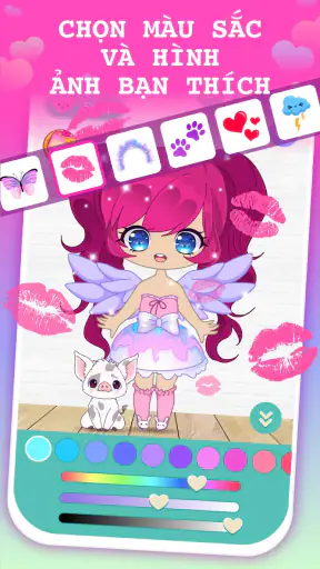Ăn mặc Trò chơi cho cô Gái screenshot