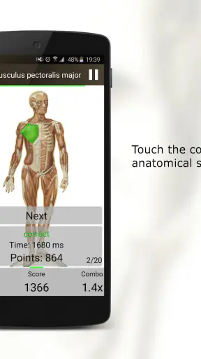 Anatomy Quiz Pro screenshot