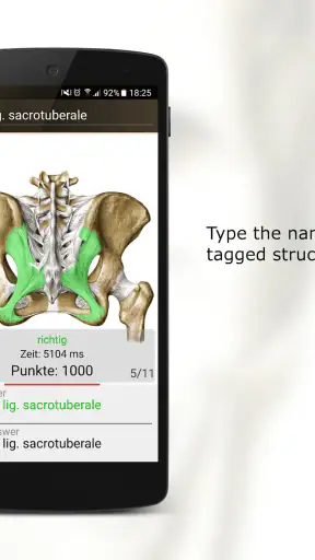 Anatomy Quiz Pro screenshot