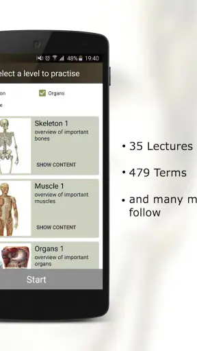 Anatomy Quiz Pro screenshot