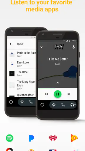 Android Auto screenshot