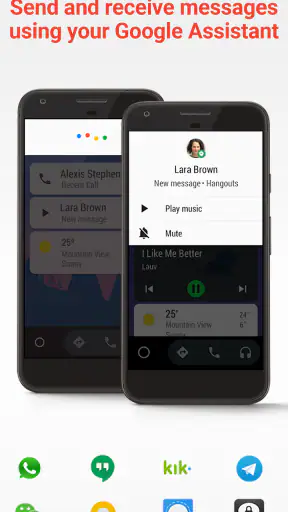 Android Auto screenshot