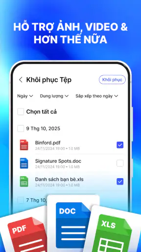 Ảnh & Video: Khôi Phục Tất Cả screenshot