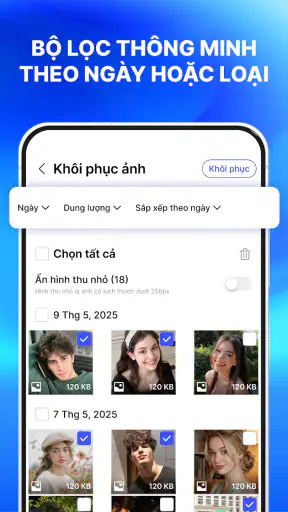 Ảnh & Video: Khôi Phục Tất Cả screenshot