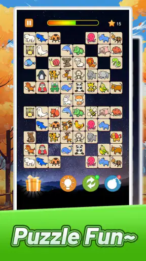 Animal Match Link - Onet Tile screenshot