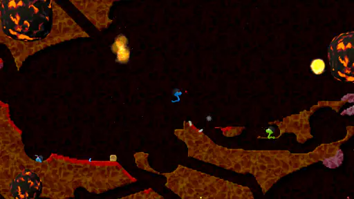 Annelids: Online battle screenshot