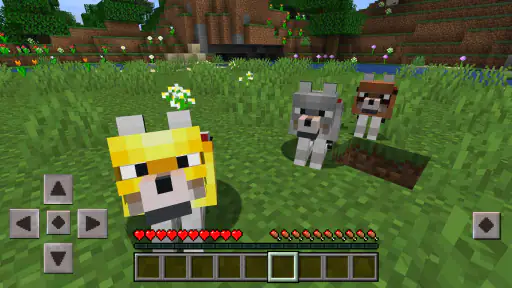Áo giáp sói Mod cho MCPE screenshot