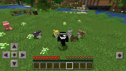 Áo giáp sói Mod cho MCPE screenshot