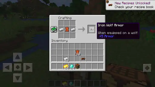 Áo giáp sói Mod cho MCPE screenshot