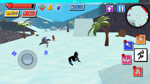 Ape Tag: Trò chơi đuổi bắt khỉ screenshot