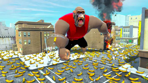 Apes Fighting Gorilla Game screenshot
