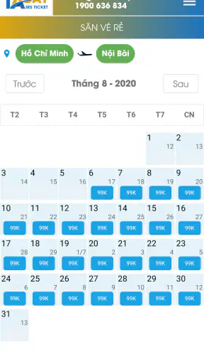 App Đặt Vé Máy Bay Rẻ - TaBay screenshot