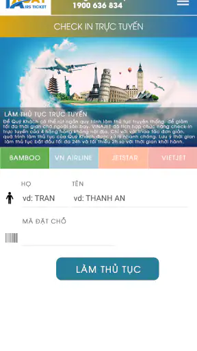 App Đặt Vé Máy Bay Rẻ - TaBay screenshot