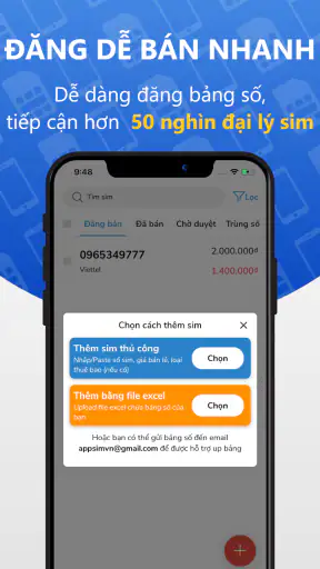 Appsim - Mua bán sim số đẹp screenshot