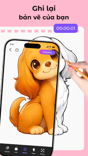 AR Draw Sketch: Vẽ & Phác Thảo screenshot