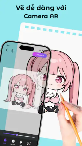AR Draw Sketch: Vẽ & Phác Thảo screenshot