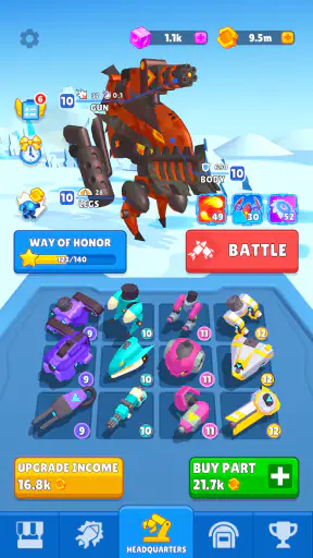 Armored Robots: Trò chơi robot screenshot