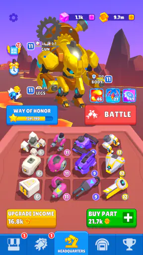 Armored Robots: Trò chơi robot screenshot