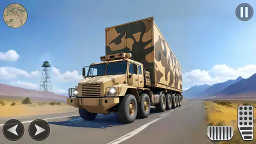 Army Cargo Truck Driving Games screenshot