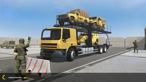 Army Cargo Truck Driving Games screenshot