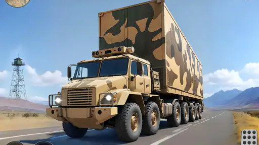 Army Cargo Truck Driving Games screenshot