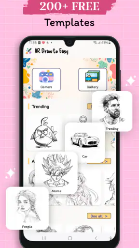 Art Drawing: Sketch, Trace screenshot