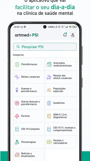 Artmed +PSI - Psicofármacos screenshot
