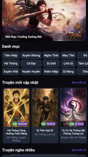 Audio truyện AI screenshot