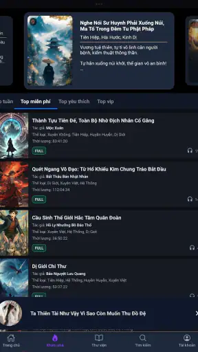 Audio truyện AI screenshot