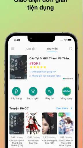 Audio Truyện Tiên Hiệp Tu Tiên screenshot
