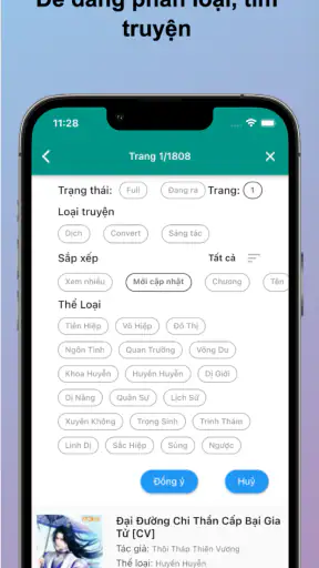 Audio Truyện Tiên Hiệp Tu Tiên screenshot