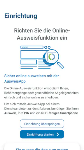 AusweisApp Bund screenshot