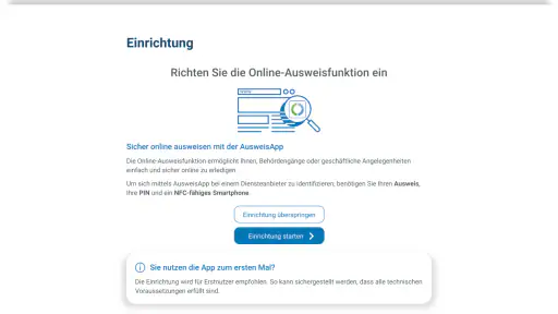 AusweisApp Bund screenshot