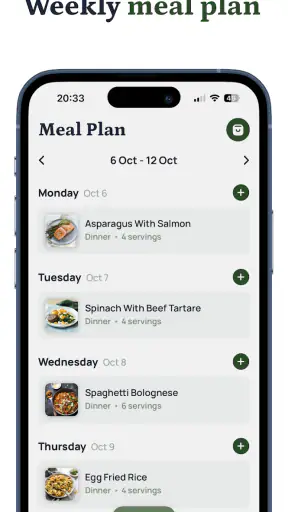 Avocadish: Recipes & Mealplan screenshot