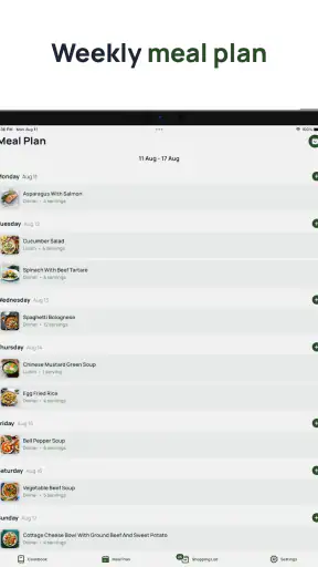 Avocadish: Recipes & Mealplan screenshot