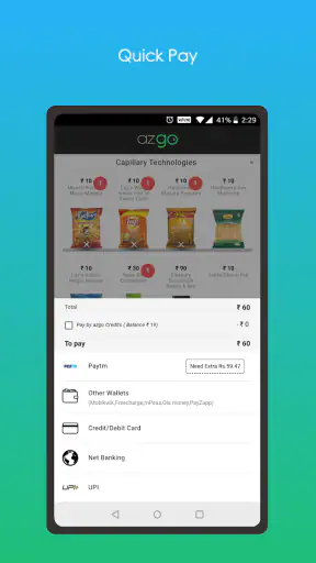 Azgo screenshot