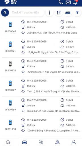 BA GPS screenshot