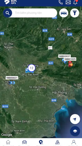 BA GPS screenshot