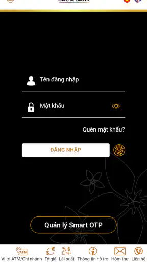 BAC A BANK Corporate Banking screenshot