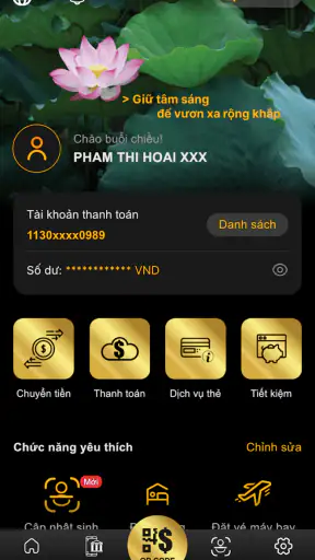 BAC A BANK Mobile Banking screenshot