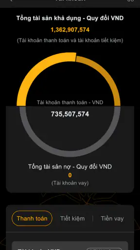 BAC A BANK Mobile Banking screenshot