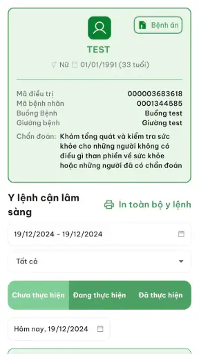 Bạch Mai Hospital screenshot